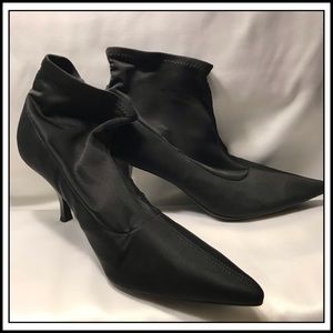 High-Heeled Ankle Bootie